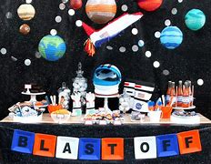 Image result for Outer Space Birthday Party