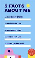 Image result for Kids Five Things About Me