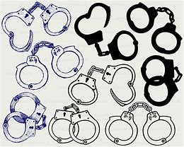 Image result for Handcuffs SVG