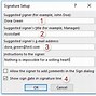 Image result for Create Outlook Signature Template