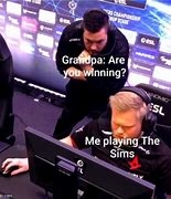Image result for Grandpa Gaming Meme