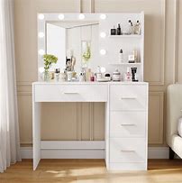 Image result for Mirrored Vanity Desk