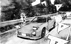 Image result for Initial D Black and White