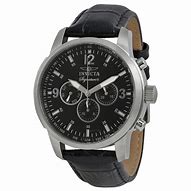 Image result for Invicta Leather Watch