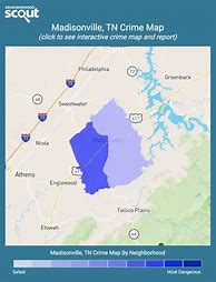 Image result for Tennessee Crime Map