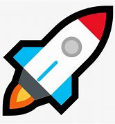 Image result for Rocket Blast Emoji