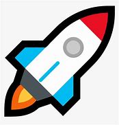 Image result for Rocket Boosting Emoji