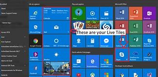 Image result for Windows 1.0 Start Menu Live Tiles