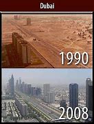 Image result for Dubai 1990 vs 2020