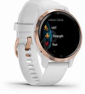 Image result for Garmin Rose Gold and White Leather Band