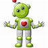 Image result for Green Robot Cartoon