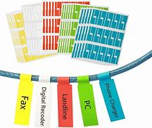 Image result for Cable Cord Labels