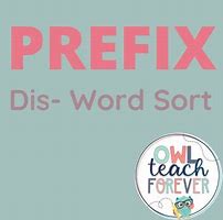 Image result for Prefix Dis