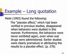 Image result for APA Long Quote Example