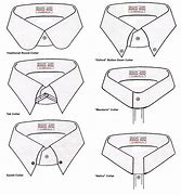 Image result for Shirt Collar Sizes