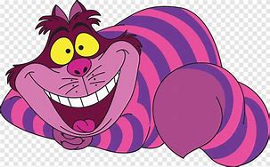 Image result for Purple Cat Alice in Wonderland
