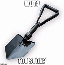 Image result for Lady with a Shovel Sand Meme