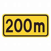 Image result for 250 Meter Sign