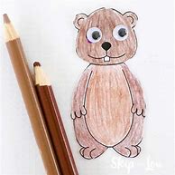 Image result for Groundhog Cut Out