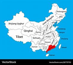 Image result for Map for Guangdong