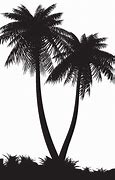 Image result for Palm Tree Silhouette Clip