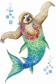 Image result for Mermaid Sloth