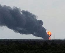 Image result for Explosion of SpaceX Launch