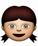 Image result for iPhone Emoji Girl Face