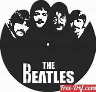 Image result for Free Dxf Beatles Clock