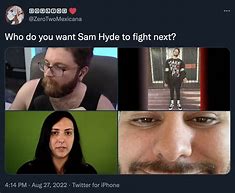 Image result for Samuel Hyde Exhausted Meme