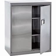 Image result for Stainless Steel Storage Cabinets