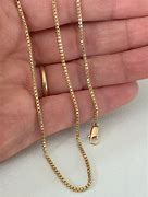 Image result for 1Mm Box Chain Necklace