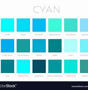 Image result for Cyan Color Swatch