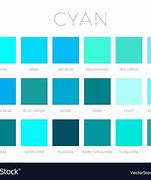 Image result for What Color Is Cyan Blue