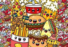 Image result for Cute Food Background Wallpaper