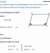 Image result for Parallelogram Sum of Angles