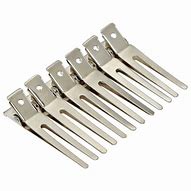 Image result for Metal Salon Hair Clips