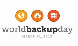 Image result for World Backup Day Logo.png