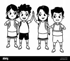 Image result for Student Cartoon Black and White