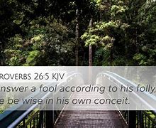 Image result for Proverbs 26:5