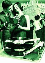 Image result for 60s Record Player Art