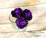 Image result for Black and Purple Roses Bouquet