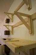 Image result for DIY Garage Shelf Brackets