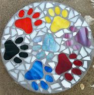 Image result for Mosaic Stepping Stones Patterns