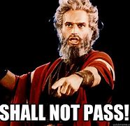 Image result for Gandalf You Shall Not Pass Meme