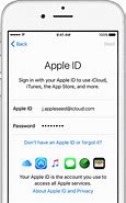 Image result for Apple ID Sample