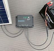 Image result for Solar Panel with Charger Control Symbol