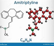 Image result for Amitriptyline Molecular Structure
