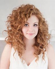 Image result for Curly Hair Bangs