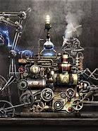 Image result for Industrial Steampunk Art